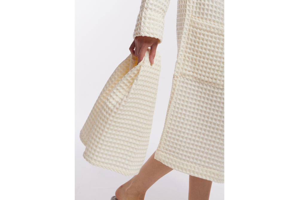 Комплект полотенец вафельных Home One 50х90 (4шт) молочный, пыльная роза, серый, лаванда