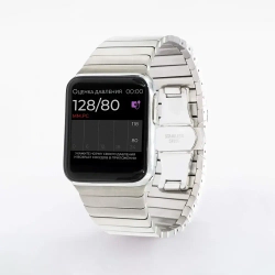 Health Watch Pro №5 Premium Умные часы здоровья с ЭКГ, серебристый