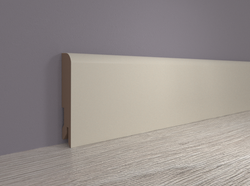 Плинтус МДФ ламинированный Лука Пл 80 МДФ.2400.24069 кварц грей 16x80х2400 мм