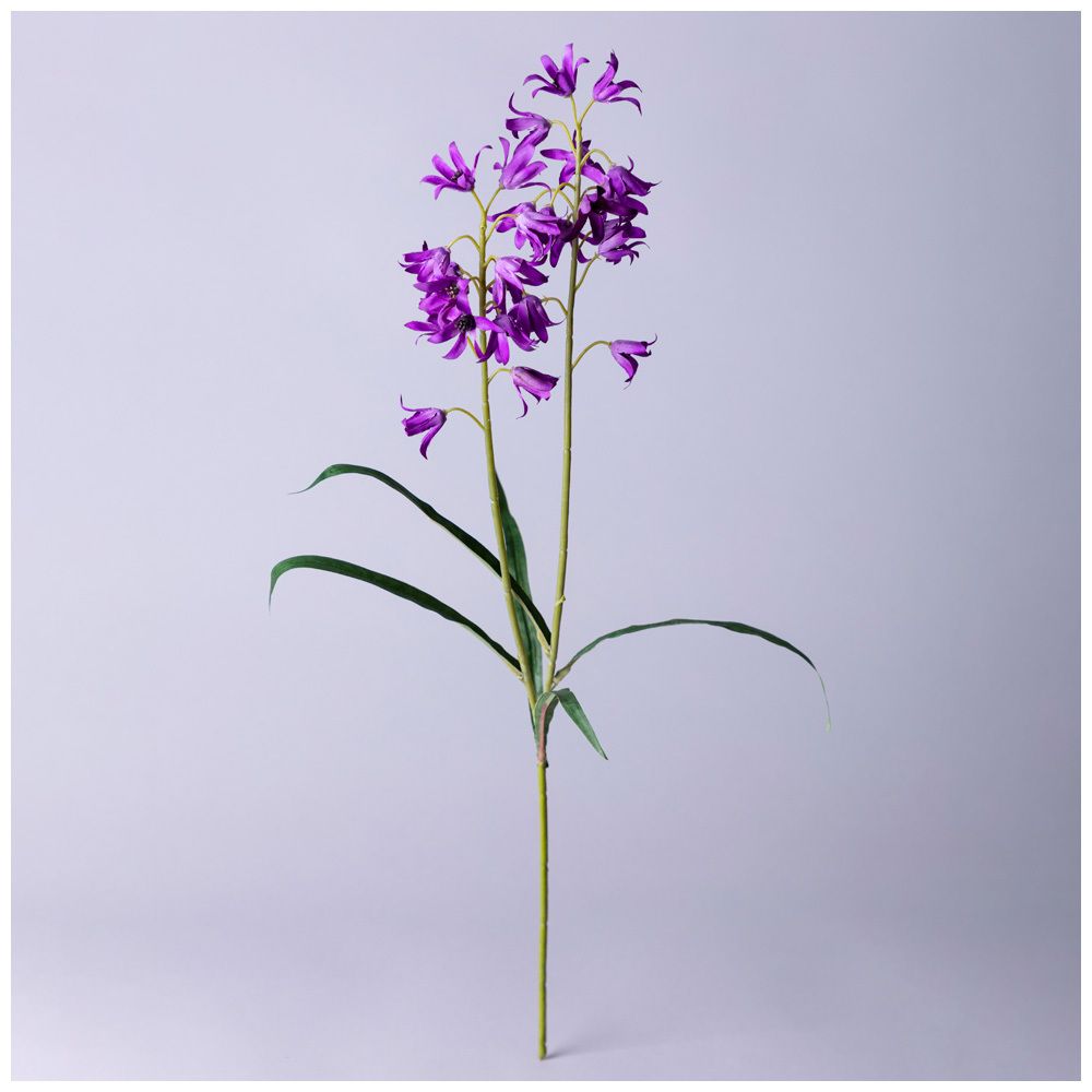 ЦВЕТОК ИСКУССТВЕННЫЙ "КОЛОКОЛЬЧИК" ВЫСОТА=60СМ. (МАЛ.УП=12ШТ/КОР=96ШТ)