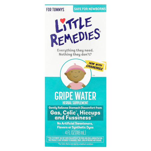 Little Remedies, Gripe Water, для животика, 118 мл (4 жидк. унц.)