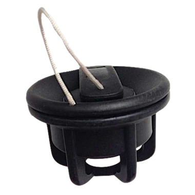 Клапан воздушный Голубева для надувных лодок Hunterboat Чёрный Диаметр 38мм