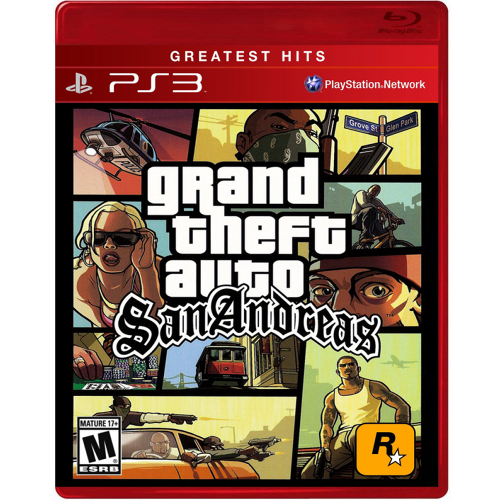 Grand Theft Auto GTA San Andreas (PS3) NEW