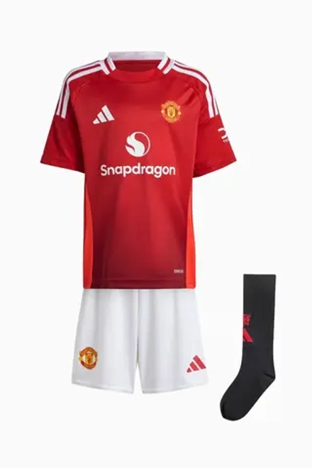 Футбольная форма adidas Manchester United 24/25 Home Little Kids