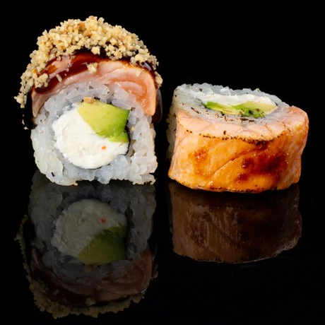 Ролл Лосось Карамель 8 шт.