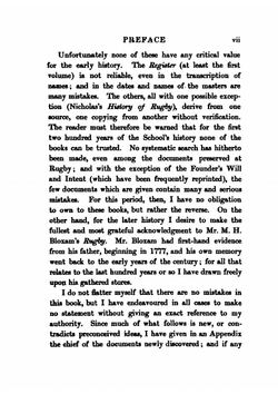 A History of Rugby School | William Henry Denham Rouse