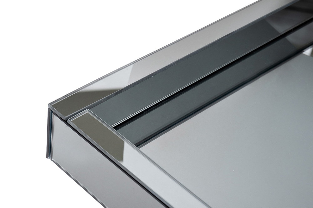 KFG134 Стол сервировочный матовый, н/ж сталь золото 80*55*67см