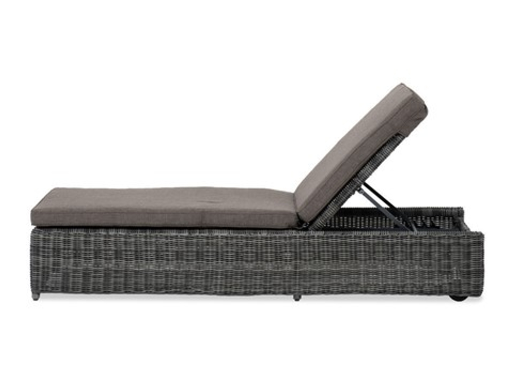 Шезлонг с подушкой Рим, графит YH-L1032W-1 graphite