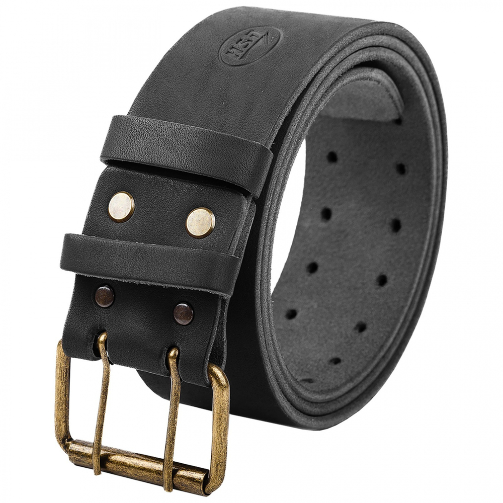 Ремень поясной ХСН, роликовая пряжка (50мм), Черный