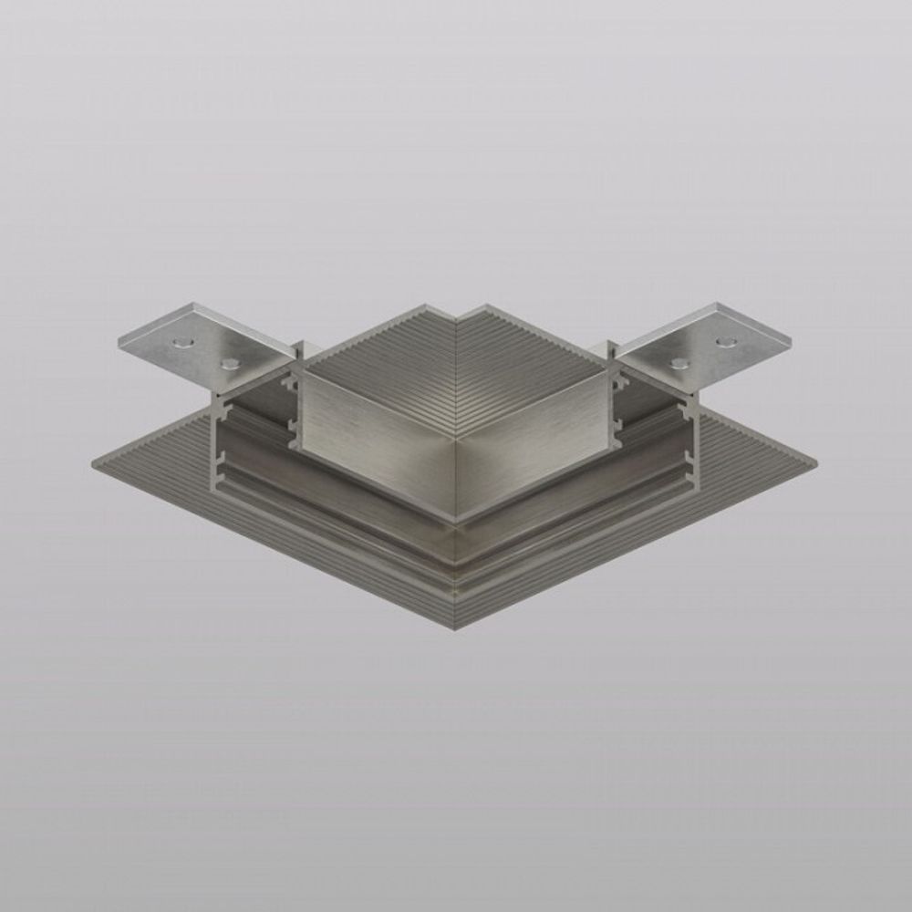 Соединитель угловой L-образный для треков встраиваемых Denkirs SHINE HIDE TR5705-DN