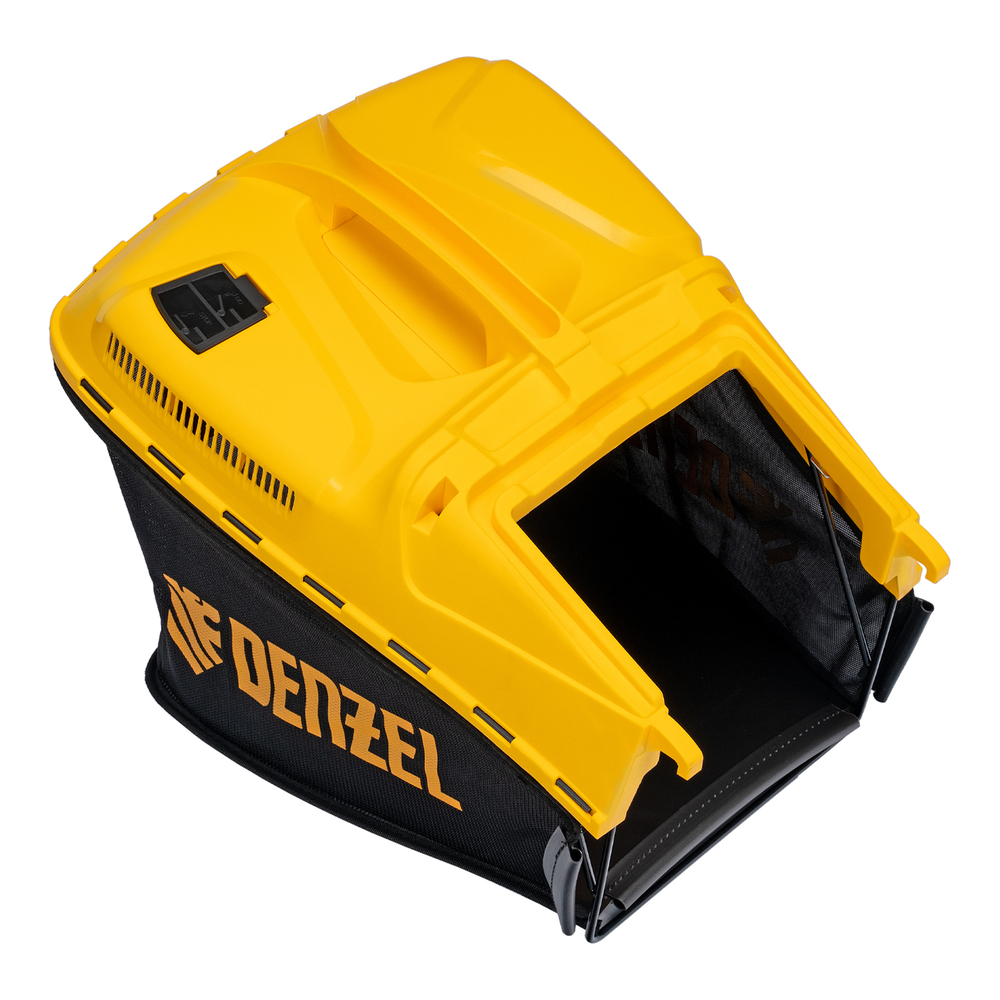 Газонокосилка бензиновая GLD-460SP, 146 куб.см., шир. 46 см,привод,7 уров.,травосб. 50 л// Denzel