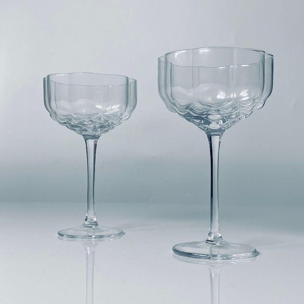 Lenardi 588-702 Набор из 2 бокалов для мартини 270мл в под.уп.(х12)Стекло