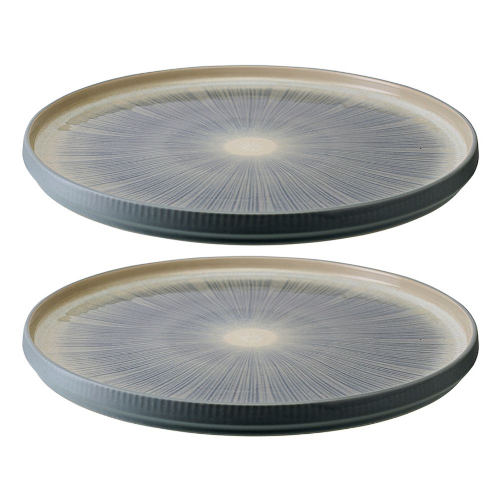Набор из двух тарелок Eclipse из коллекции Essential, Ø27 см