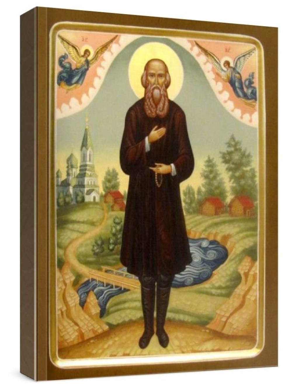 Петр Чагринский (рукописная икона)