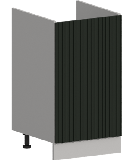 Кухня Модуль ШНМ 500 Графит / Насыщенно-зеленый