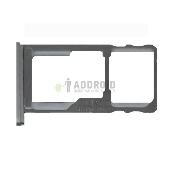 Sim лоток для Meizu U10 (Silver)