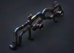 Х Пайп для Lamborghini Huracan Titanium Catback Exhaust X PIPE LP580 LP610