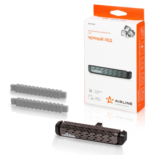 Ароматизатор на печку Airline VIP черный лед