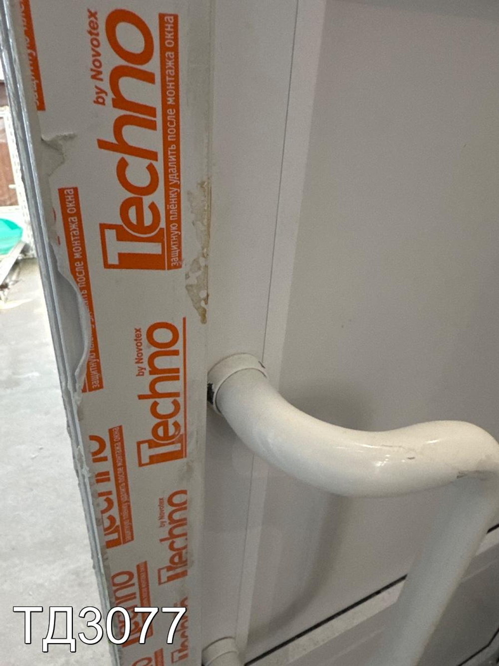 Дверь пластиковая входная Б/У 2040(в) x 940(ш)