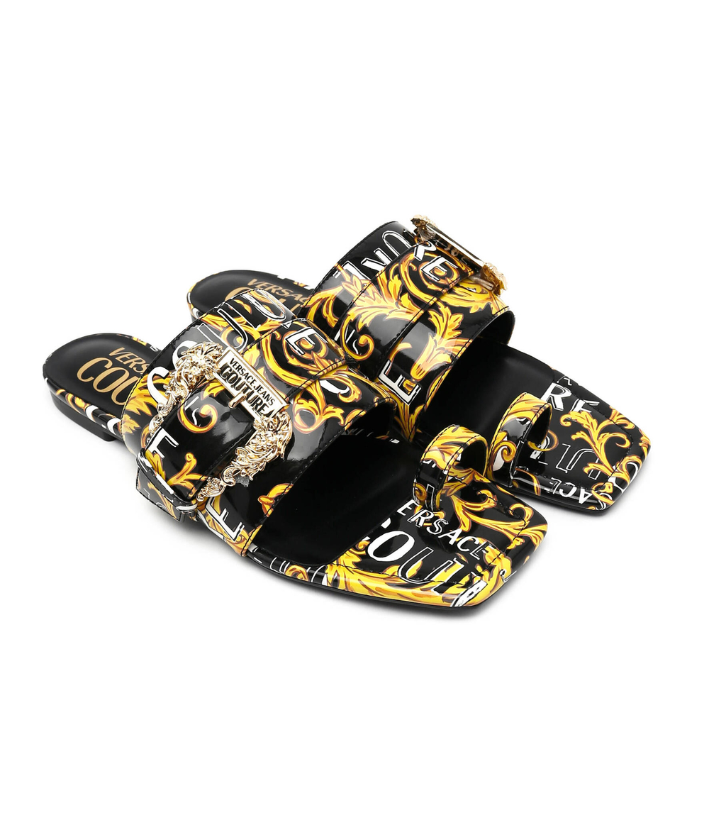 шлепанцы Versace Jeans Couture - черный(74VA3S62ZS366)