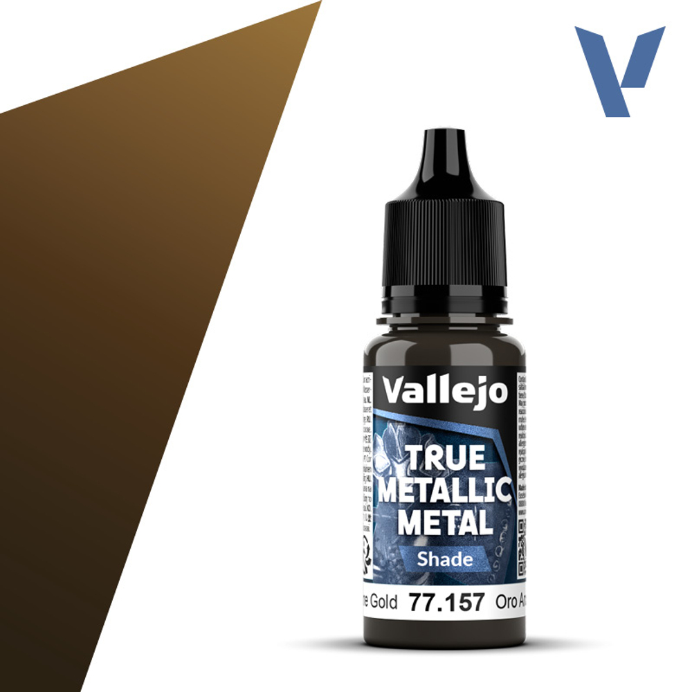 Vallejo True Metallic Metal - Arcane Gold (Shade)