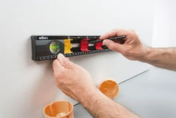 Wiha Уровень строительный Рамный 40 см, глазков: 2, 330 г