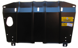 Защита картера Двигателя, КПП. 2 мм, Сталь. для Toyota Camry 2001-2006 MOTODOR.02508