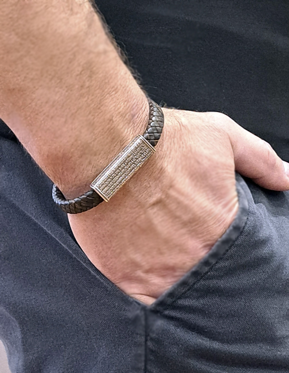 Православный мужской браслет Псалом 22