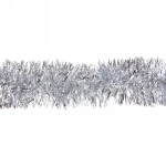 Мишура 2 м 6 см «Изумрудный блеск», Серебро