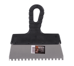 Шпатель ВИХРЬ 6х6 мм, зубчатый, нержавейка, пластик, 200мм