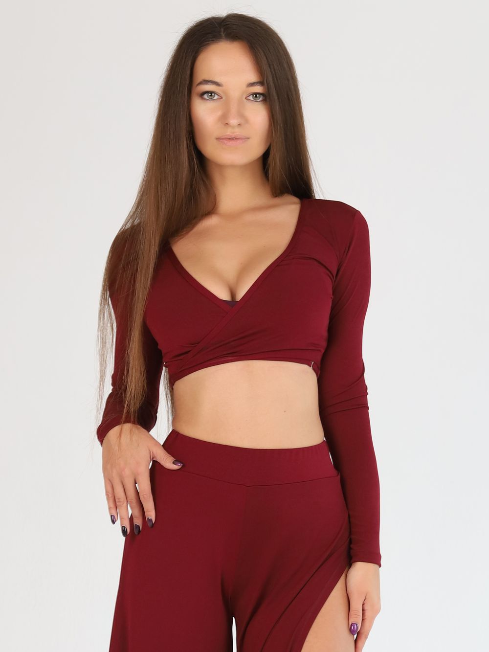 Priya Bolero, Dark Red