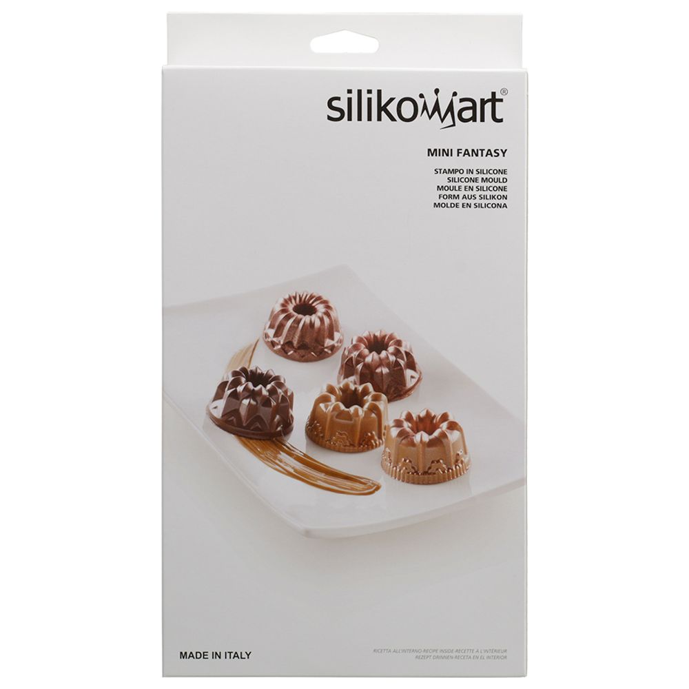 Silikomart Форма для приготовления пирожных и кексов Charlotte 18 х 33,5 см силиконовая