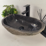 Каменная раковина из речного камня RS-04998 (51*32*15) 0857 из натурального камня