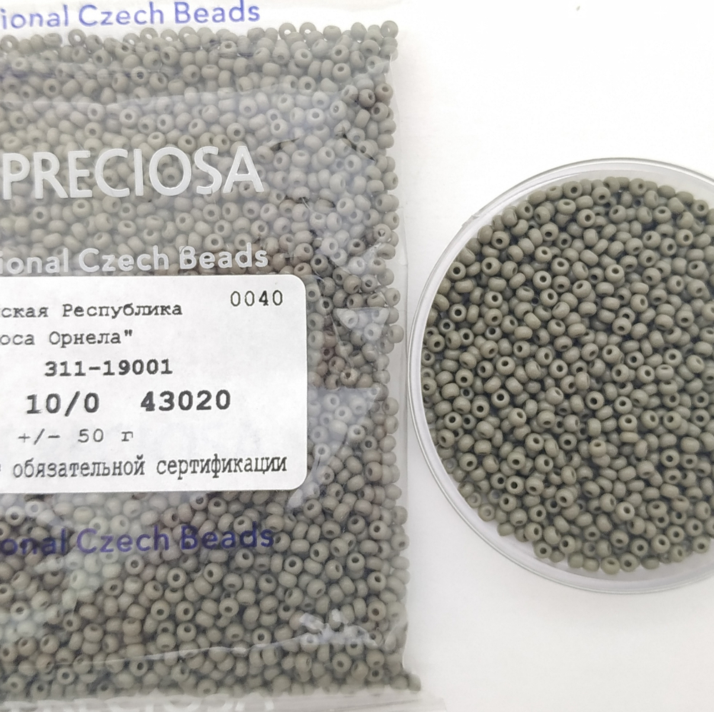 Preciosa бисер 10/0 43020