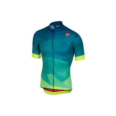 FLUSSO JERSEY FZ Джерси цв.933 blue/yellow fluo , р. XL