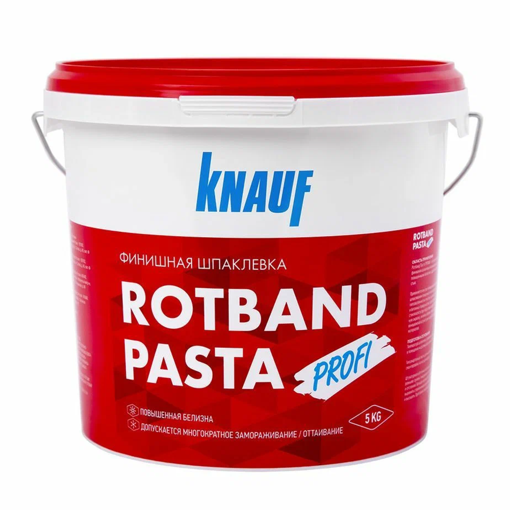 Полимерная суперфинишная шпатлевка Rotband pasta (5кг)