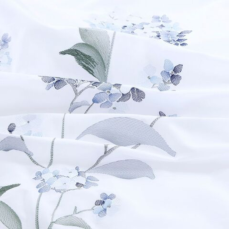 Постельное белье 2 спальное евро Asabella 2258-6 с вышивкой