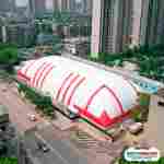 Крытый ледовый каток в надувном куполе «Север», 58×26×13 м