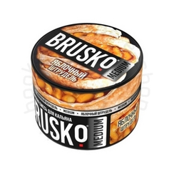 Бестабачная смесь для кальяна BRUSKO, 50 г, Яблочный штрудель, Medium