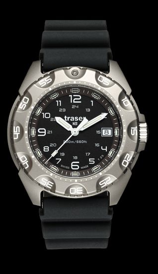 Мужские швейцарские наручные часы Traser Special Force 100 105482 (каучук)
