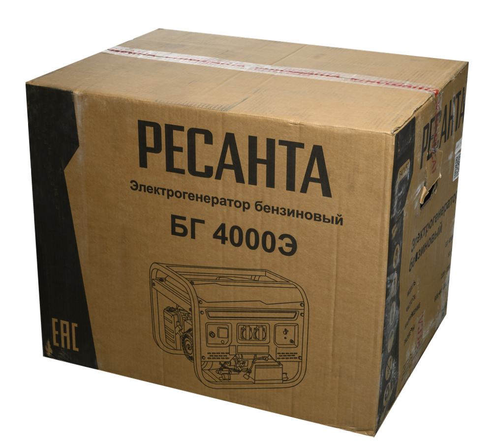 Электрогенератор Ресанта БГ 4000 Э - [3 кВт / 220V] эл. старт