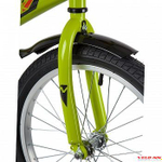 Велосипед NOVATRACK 18" TWIST зелёный