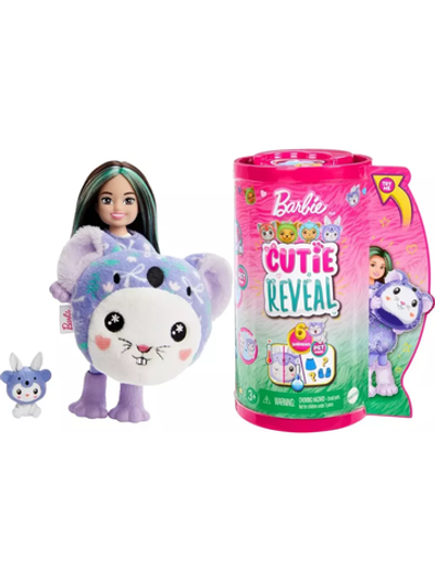 Мини-кукла Барби Челси Зайчик-Коала | Barbie Chelsea Bunny as Koala HRK31 | мини-кукла с сюрпризом Mattel | 3+