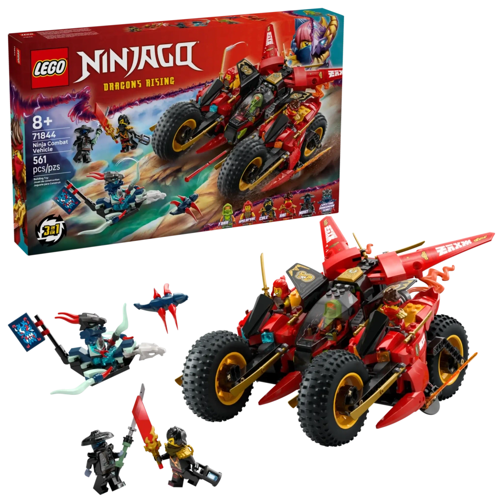Конструктор LEGO Ninjago 71844 Боевая машина ниндзя