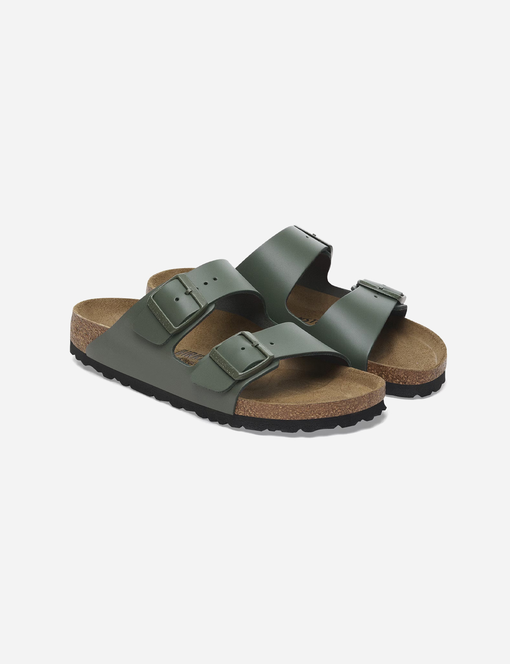 Birkenstock Arizona Natural Leather "Thyme"