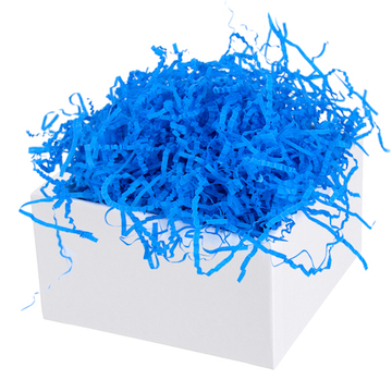 Наполнитель для коробок в синем цвете, бумага, 50 г