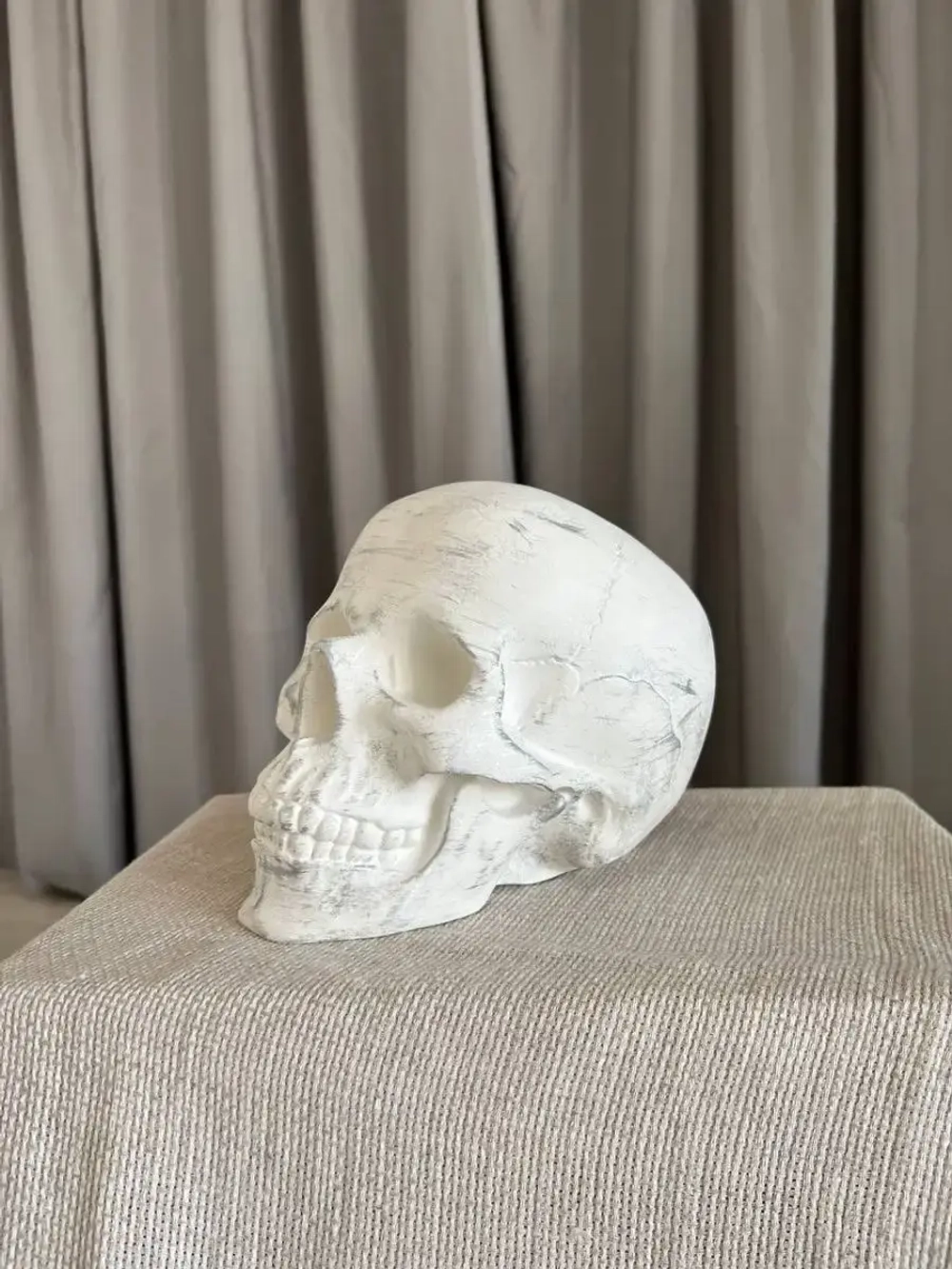 Статуэтка - Скульптура Череп для интерьера и декора