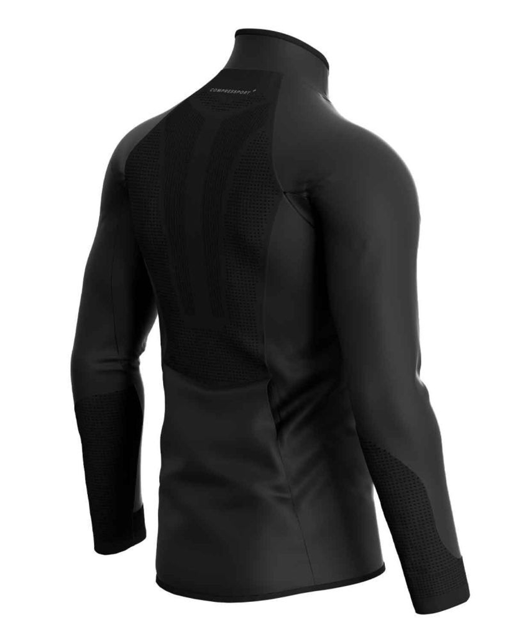 Куртка теннисная Compressport Hurricane Windproof Jacket - black