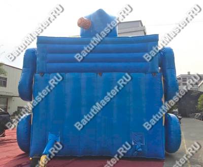 Надувная горка "Весёлый робот" 8*6*7 м