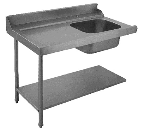 Стол для грязной посуды Elettrobar PAL 120 SX